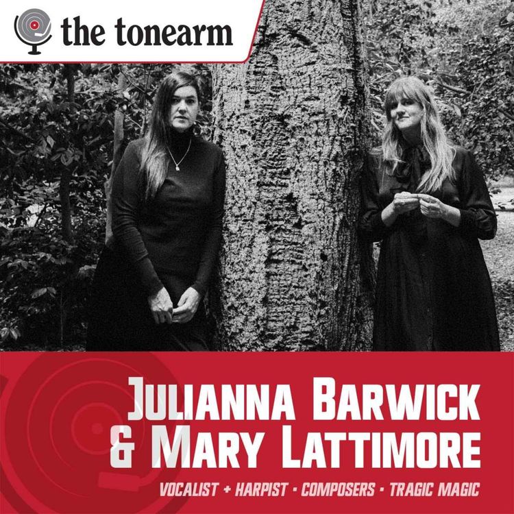 cover art for Julianna Barwick & Mary Lattimore: Like Tears in Rain