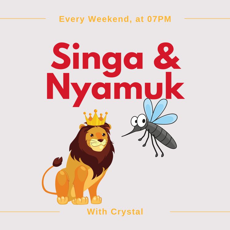 cover art for The lion and mosquito [ Singa dan Nyamuk ]