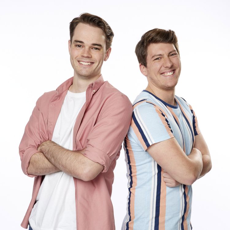 cover art for Interview with Michael & Harrison from LEGO Masters