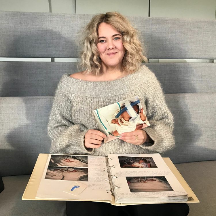cover art for Tema utveckling, del 3 av 3 - Linn föddes i vecka 24 för 27 år sedan