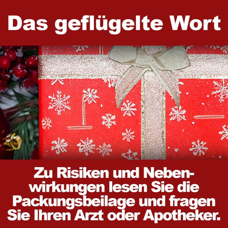 cover art for Türchen #26: Zu Risiken und Nebenwirkungen lesen Sie die Packungsbeilage und fragen Sie Ihren Arzt oder Apotheker.