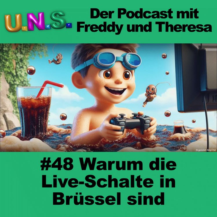 cover art for #49 Warum wir die Live-Schalte in Brüssel sind