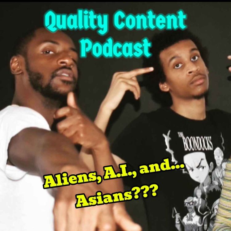 cover art for Aliens, A.I., and...Asians??