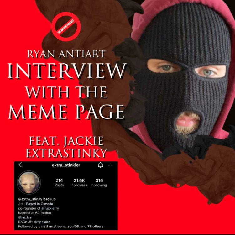 cover art for Interview With The Meme Page (feat. @extra_stinkier)