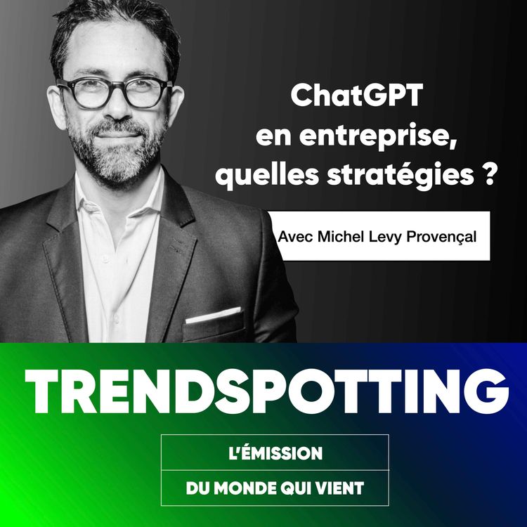 cover art for S2E14 - ChatGPT en entreprise, quelles stratégies ?