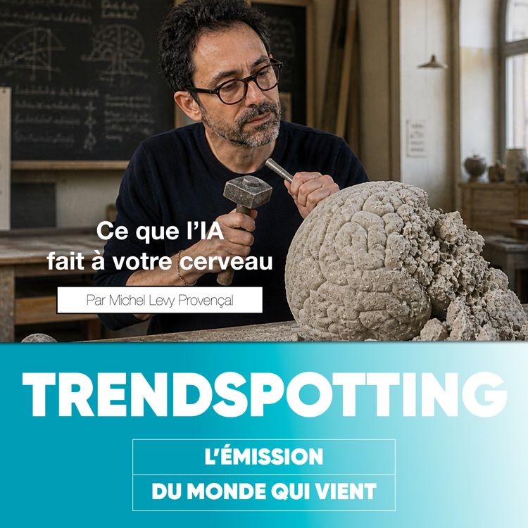 cover art for S5E19 - Ce que l'IA fait à votre cerveau (et pourquoi ça devrait vous inquiéter)