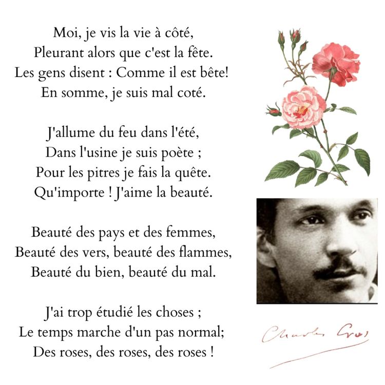 cover art for Charles Cros, poète et inventeur. 