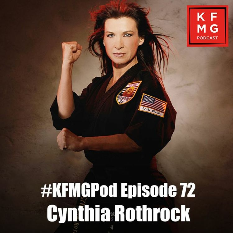 cover art for Episode 72 - Cynthia Rothrock