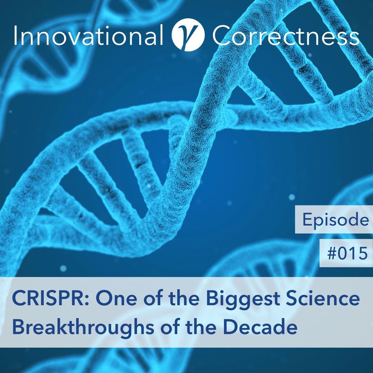 cover art for #015: CRISPR – One of the Biggest Science Breakthroughs of the Decade /w Joram Schwartzmann