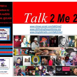 cover art for TALK 2 ME 2! Produced by CHE'RI HUMPHREY