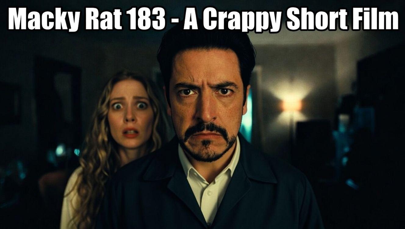 cover art for MACKY RAT 183 - A CRAPPY SHORT FILM