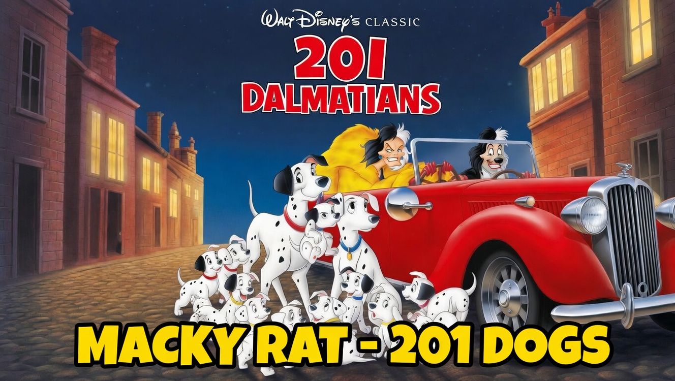 cover art for MACKY RAT 201 - 2 0 1 DOGS