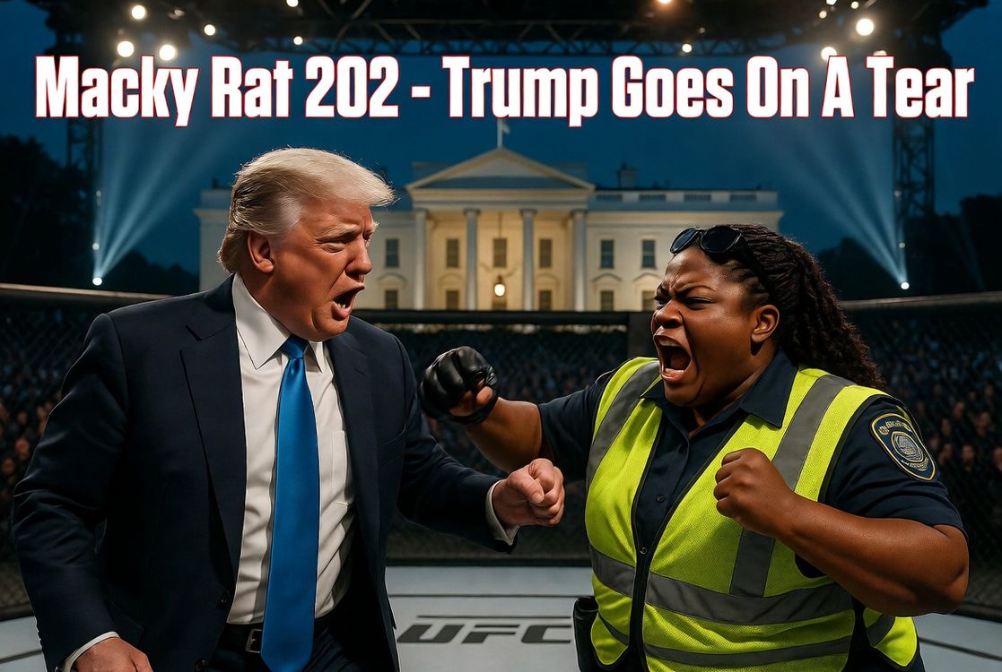 cover art for MACKY RAT 202 - TRUMP GOES ON A TEAR