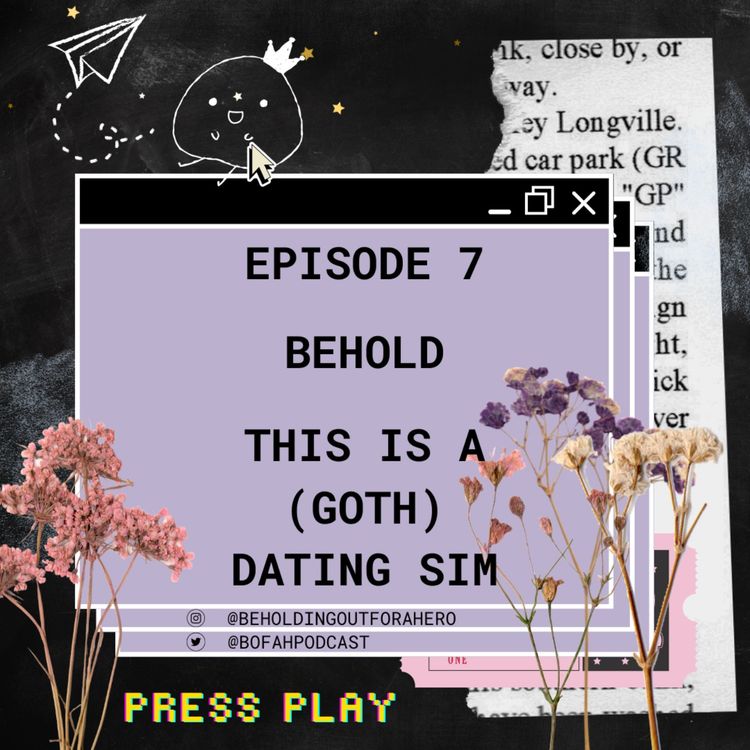 cover art for C1E7 - Behold, This is a (Goth) Dating Sim