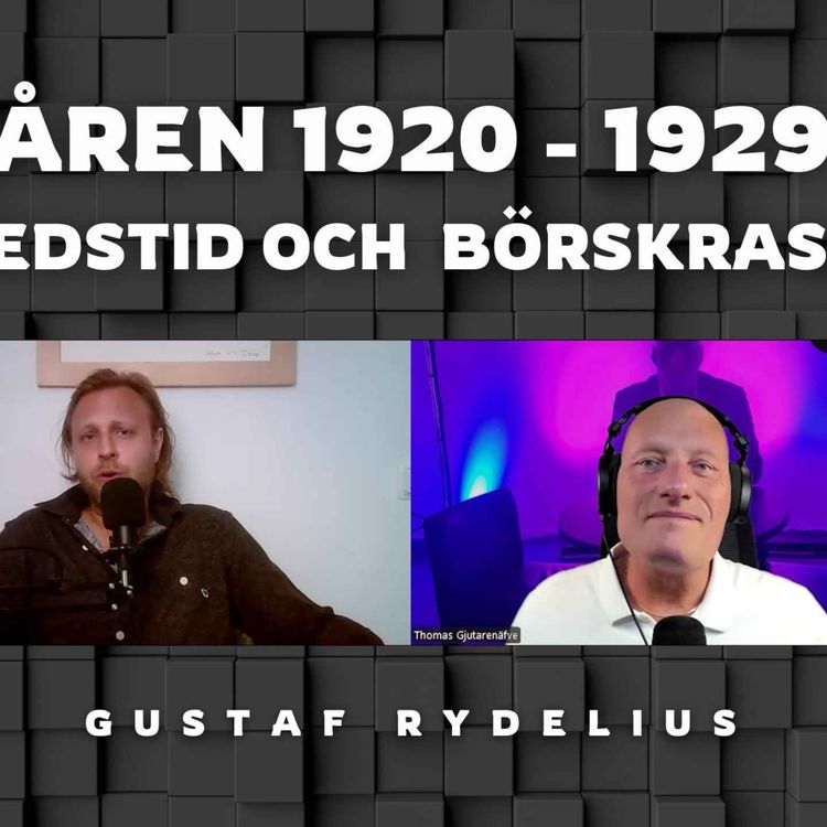 cover art for 410. Fredstid och Börskrasch under åren 1920- 1929