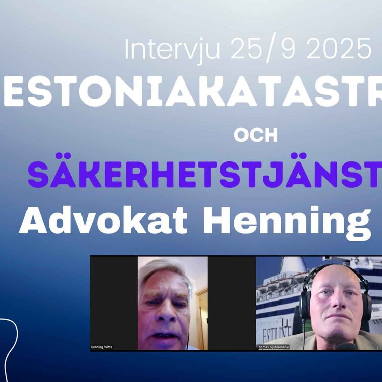 cover art for 422. Estoniakatastrofen och kopplingen till svensk säkerhetstjänst?