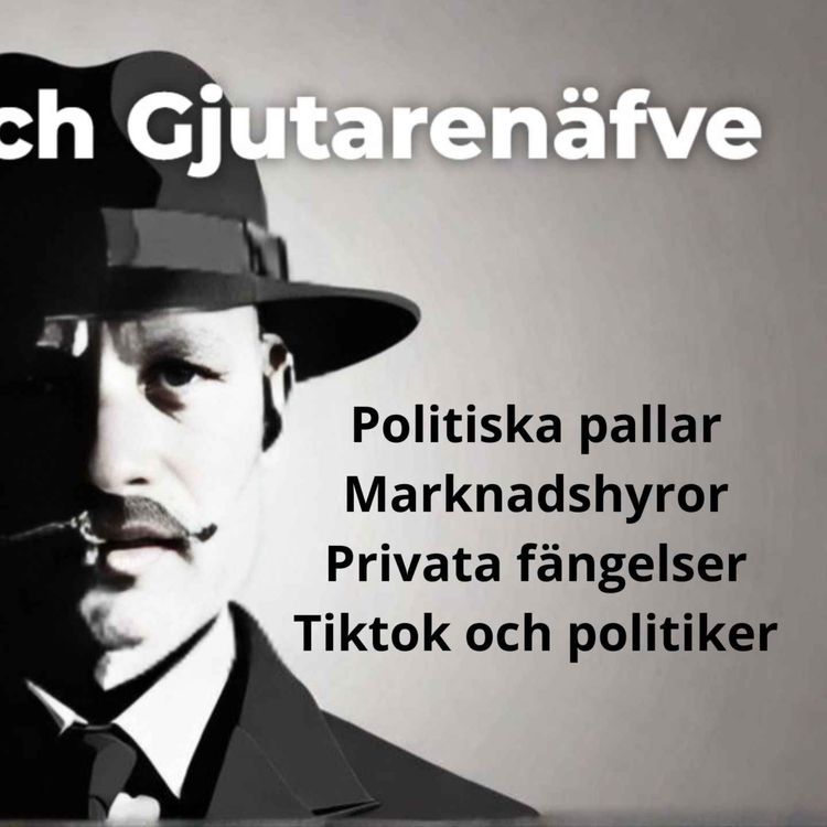 cover art for 425. Omvärldsanalys 29/9 2025. Politiska pallar, TIktok för politiker och privata fängelser.