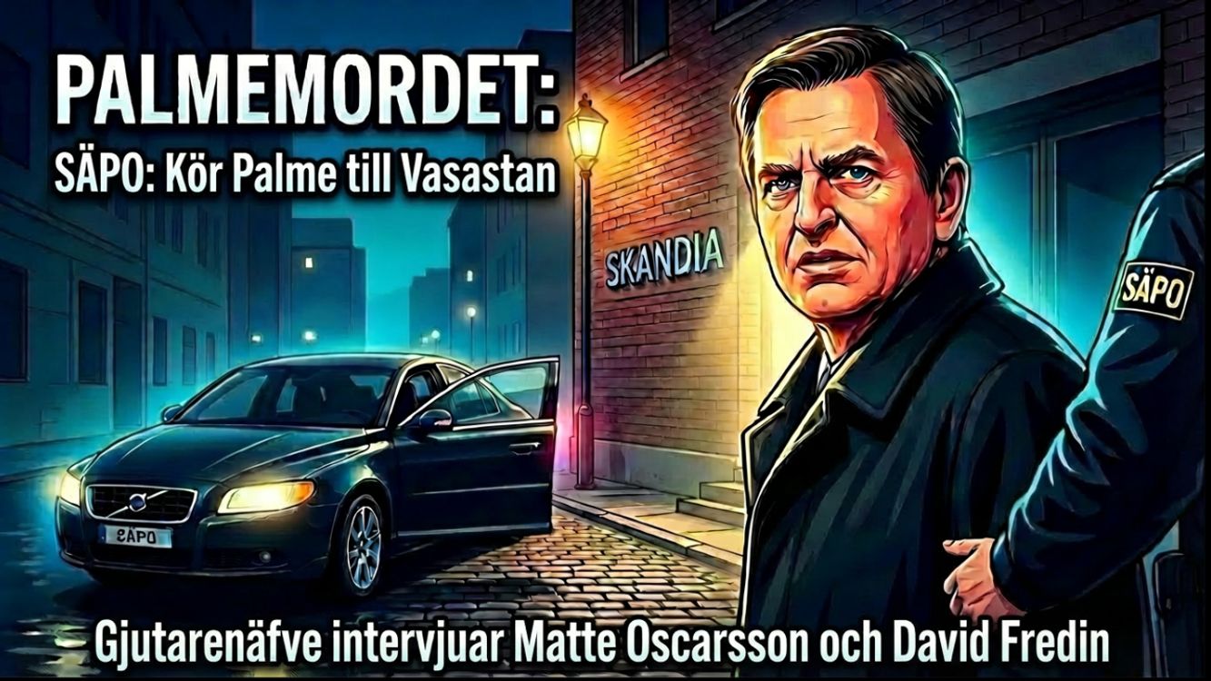 cover art for 536 C - Efter Palmemordet - SÄPO: "Kör Palme till Vasastan"