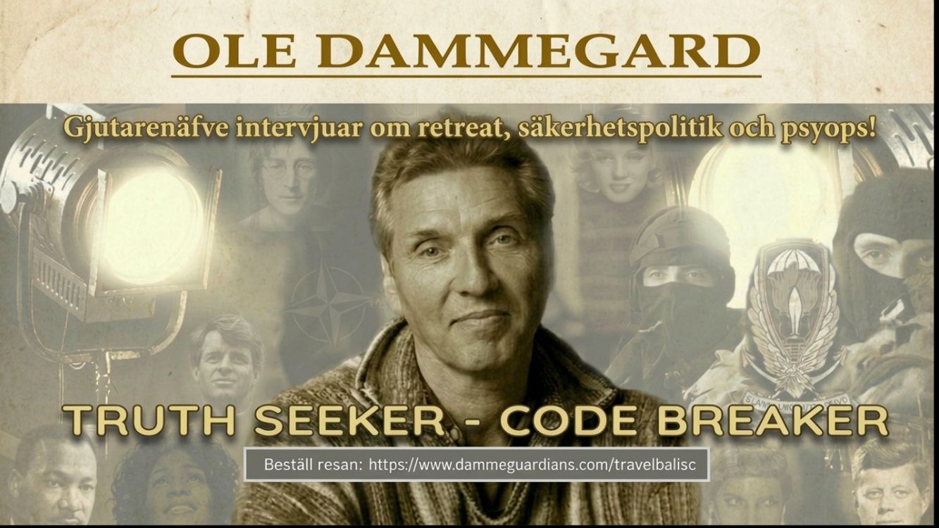 cover art for 560 - Ole Dammegård - 10 dagar kvar! - Retreat - Säkerhetspolitik - Psyops