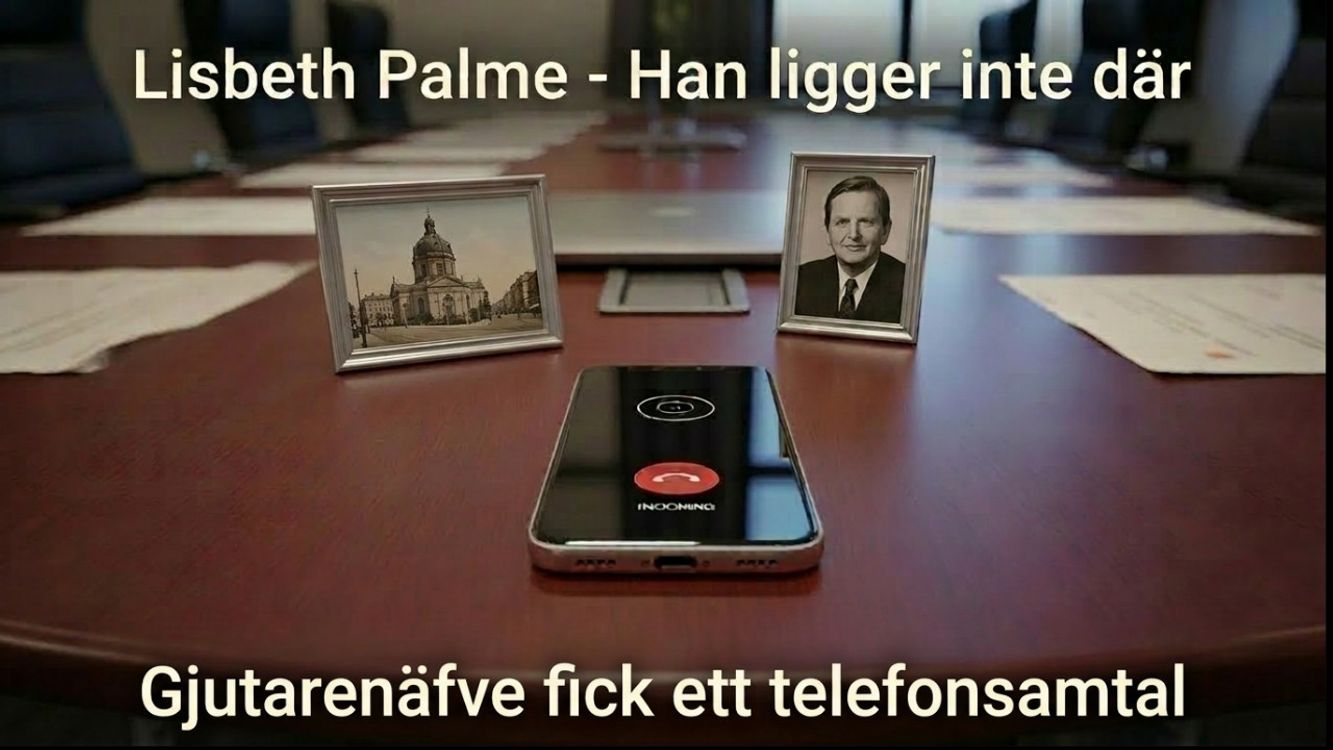 cover art for 563 - Palmeutredningen - Lisbeth Palme: "Han ligger inte där..."