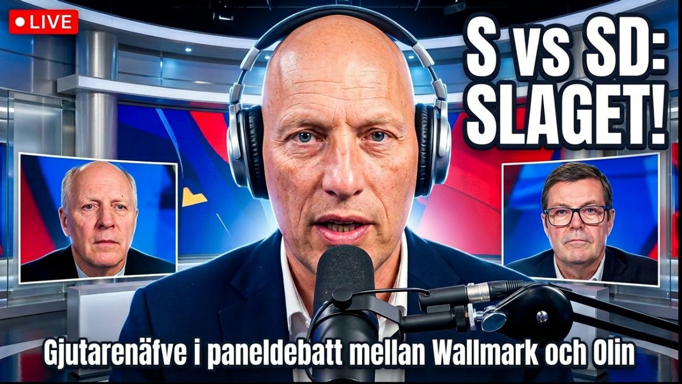 cover art for 564 - Paneldebatt mellan S och SD - Anders Olin mot Peter Wallmark. Vad är skillnaden?