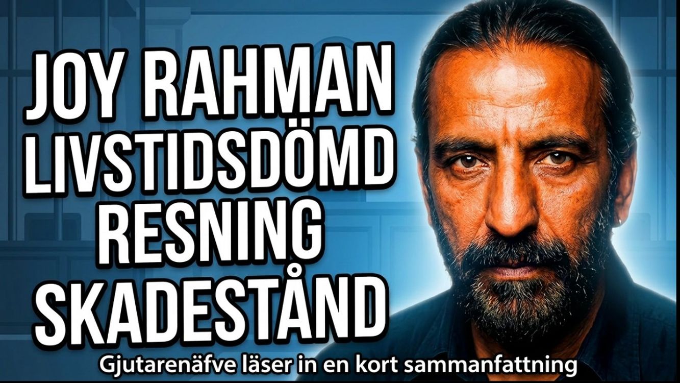 cover art for 576 - Joy Rahman - Livstidsdom- Friad genom Resning - Skadestånd