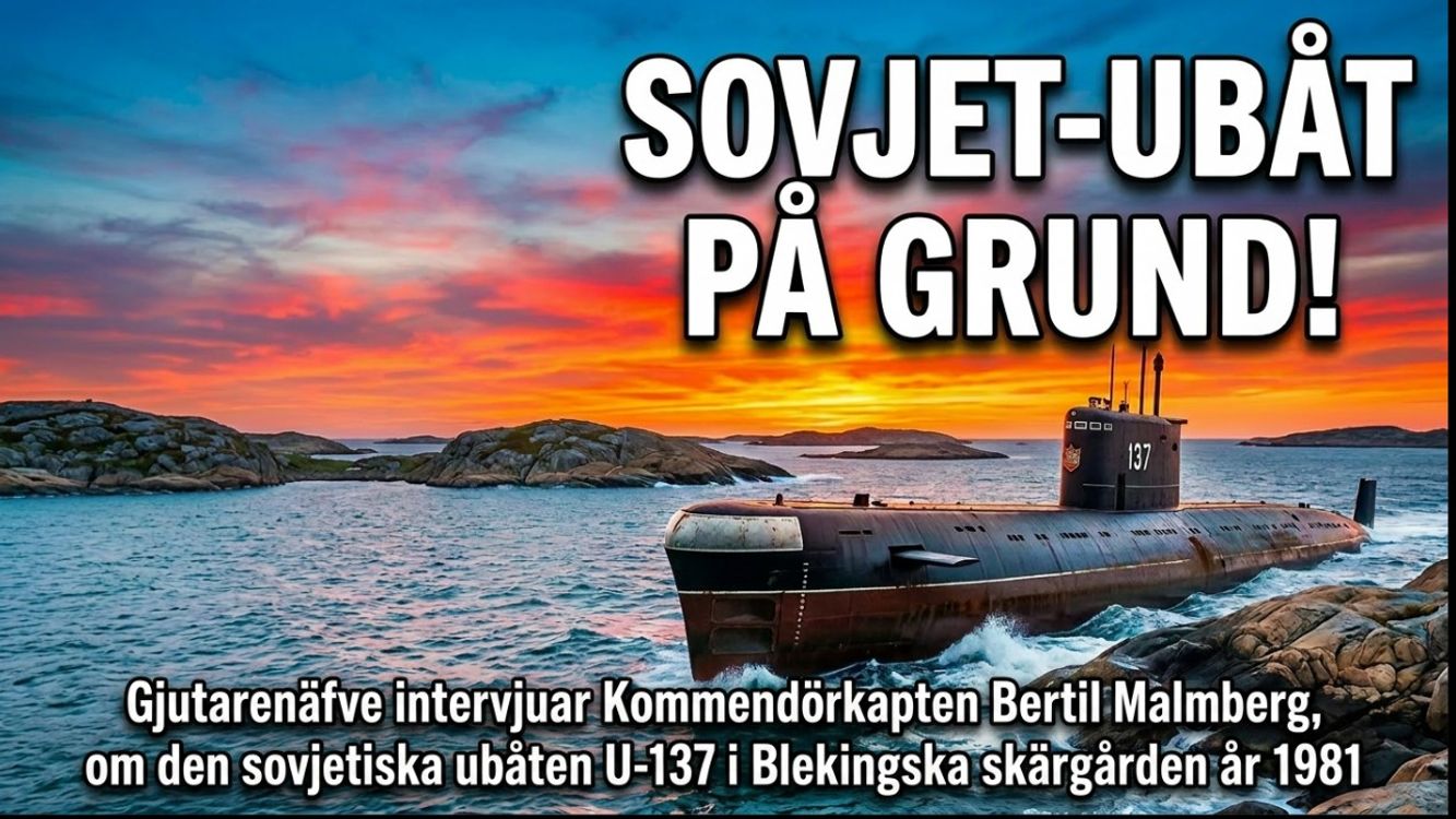 cover art for 589 - Kommendörkapten Berättar om U-137 Incidenten!