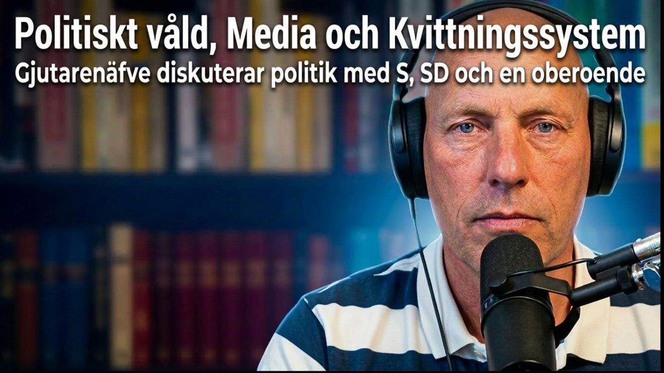 cover art for 602 - Debatt om Politiskt våld, Media och Kvittningssystem med panel av S, SD och en oberoende