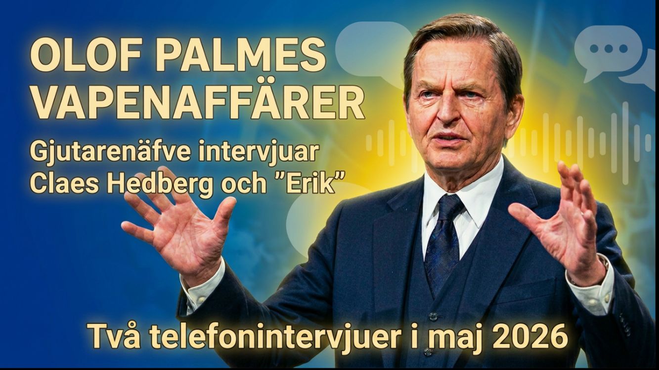 cover art for 603 - Olof Palmes Vapenaffärer och hur det påverkar rättsprocesser 2026