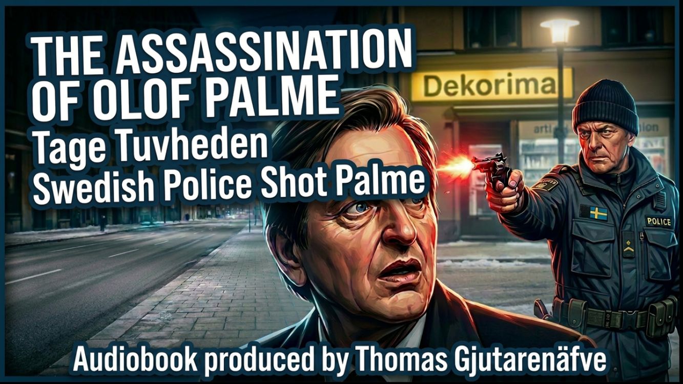 cover art for 607 - Swedish Police Shot Olof Palme - English Version 2026