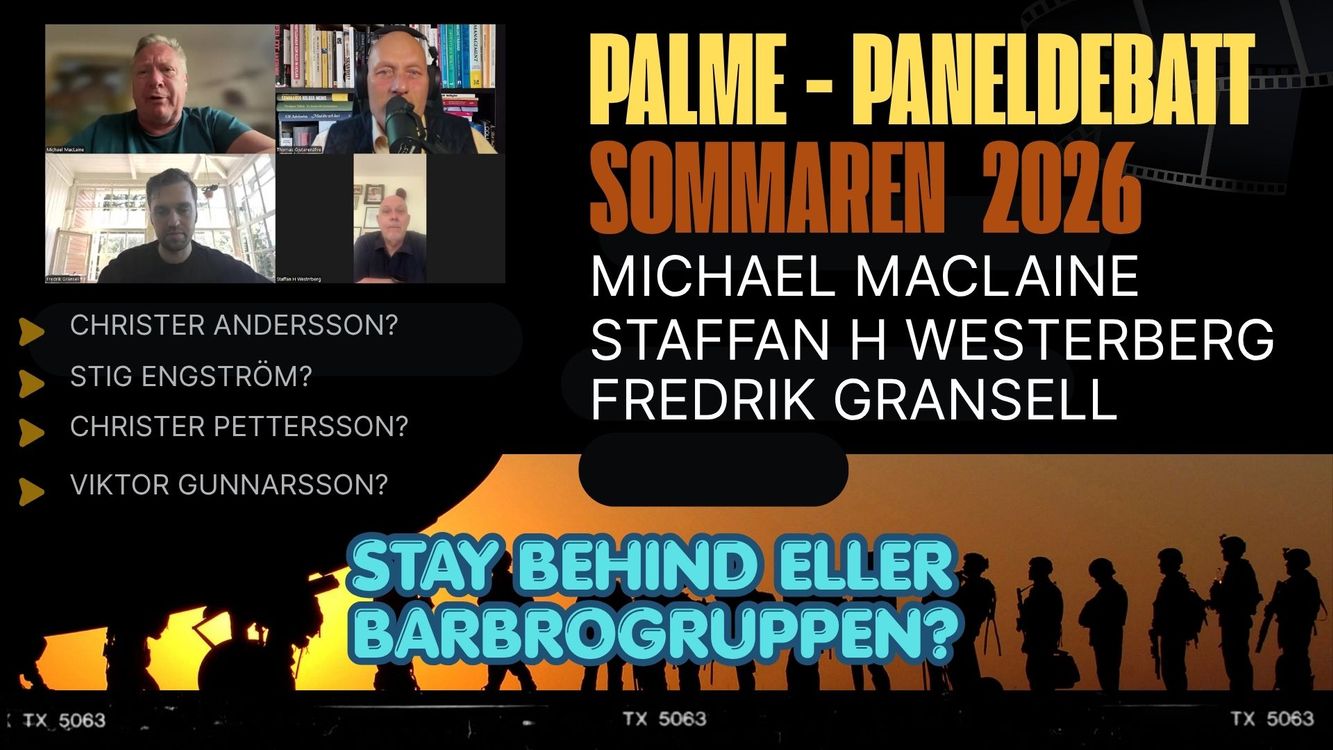 cover art for 615 - Palmeutredningen. Styrde Stay Behind eller Barbrogruppen mordet, med "ensamma gärningsmän"??