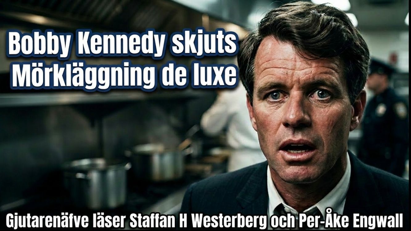 cover art for 616 - Bobby Kennedy skjuts 1968. Del 1 - Vittnena påverkas de luxe! Jmf Palmeutredningen?