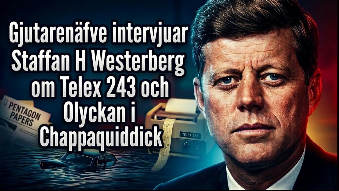 cover art for 622 - Tre döda Kennedys. Följderna av Telex 243 samt olyckan i Chappaquiddick!