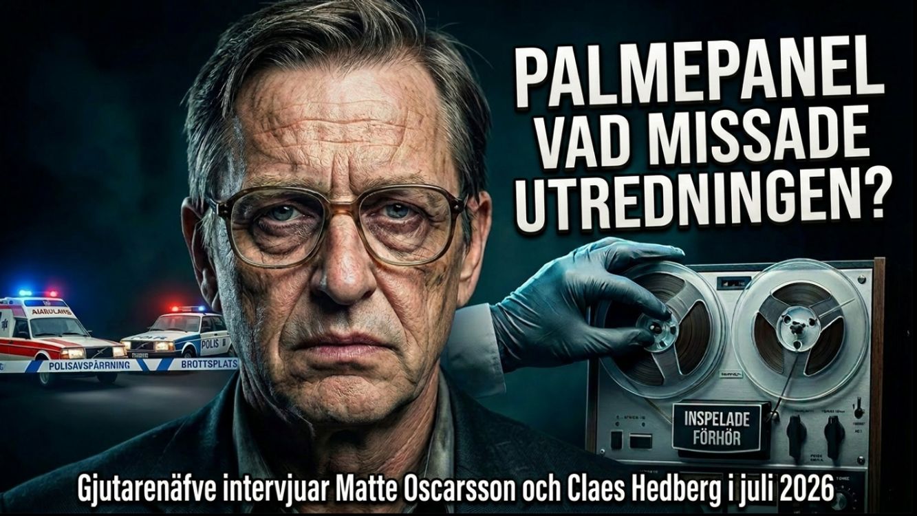 cover art for 631 - Palmeutredningen med tittarfrågor till Claes Hedberg och Matte Oscarsson