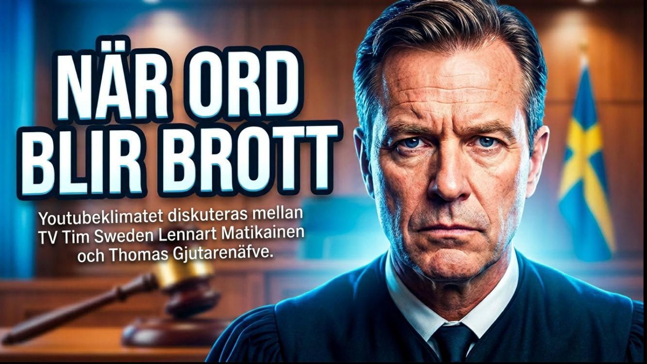 cover art for 635 - När ord blir brott! Paneldebatt om Youtubeklimatet