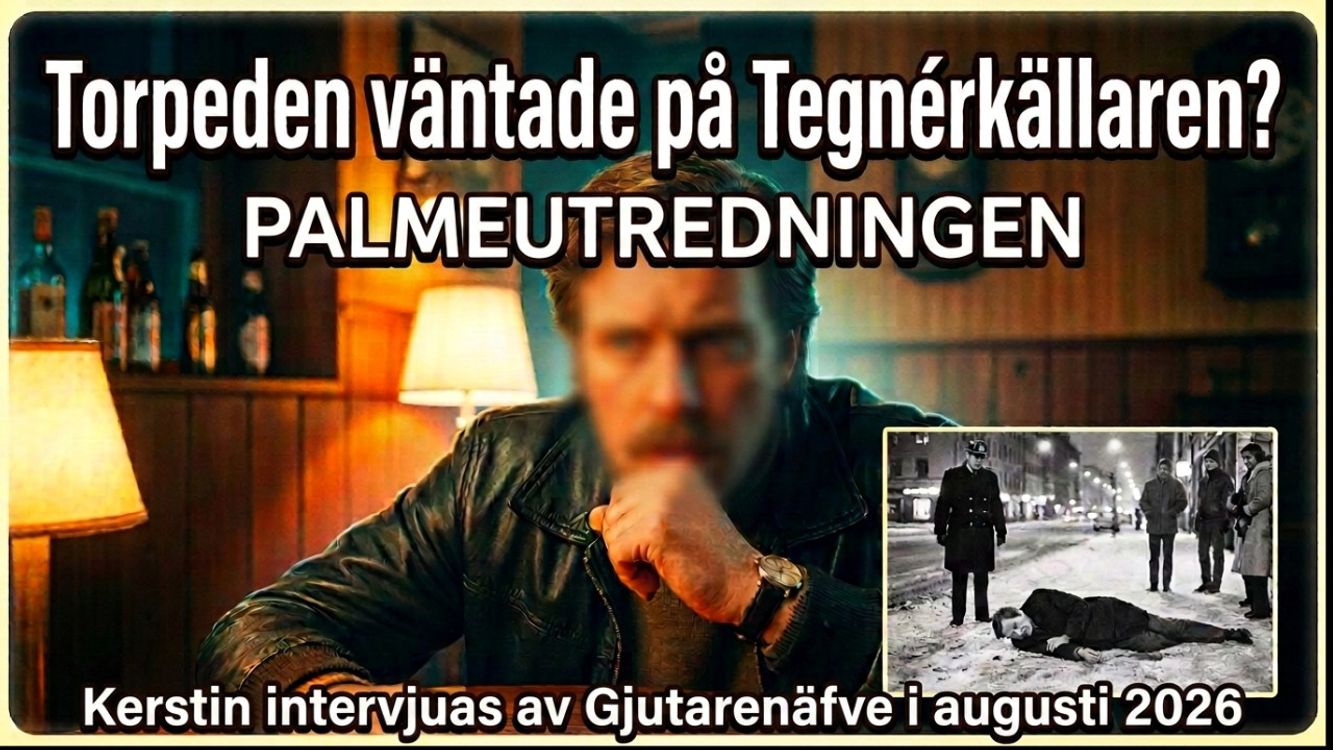 cover art for 656 Palmeutredningen. Var det "TORPEDEN" från Tegnérkällaren som tog Olof Palme?