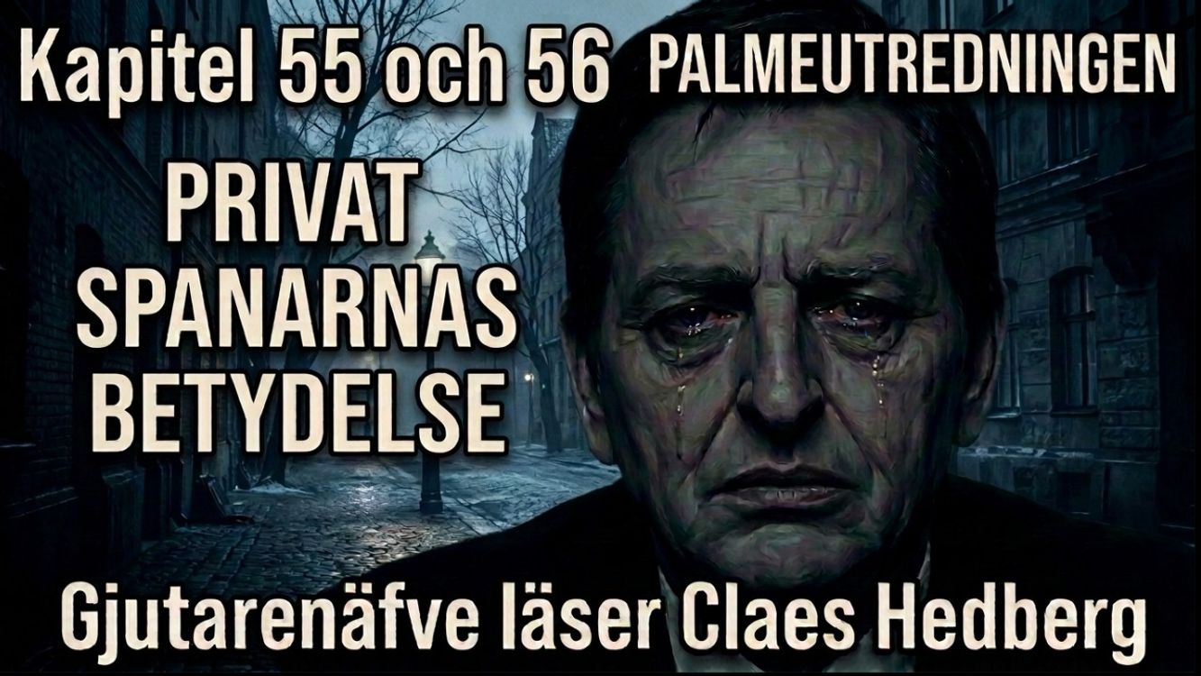 cover art for 657 - Palmeutredningen. Privatspanarnas betydelse!