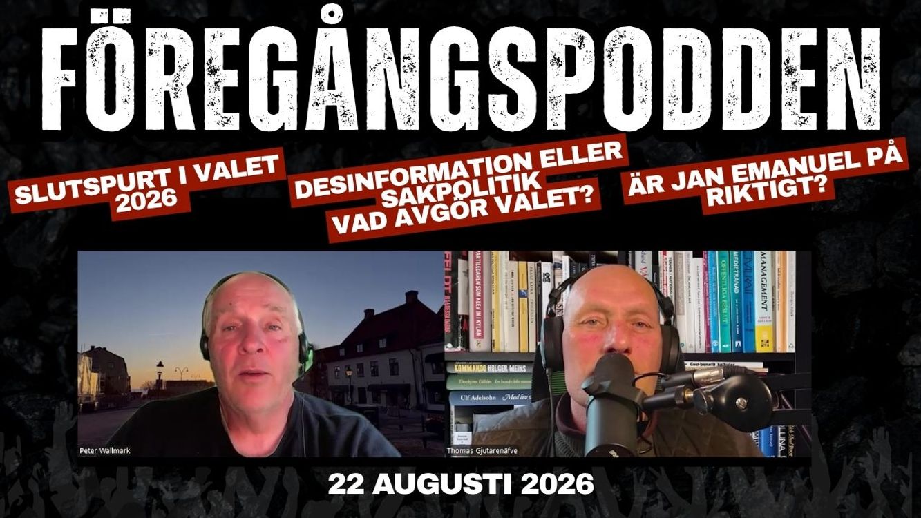 cover art for 659 INTERVJU - SLUTSPURT INFÖR VALET 2026