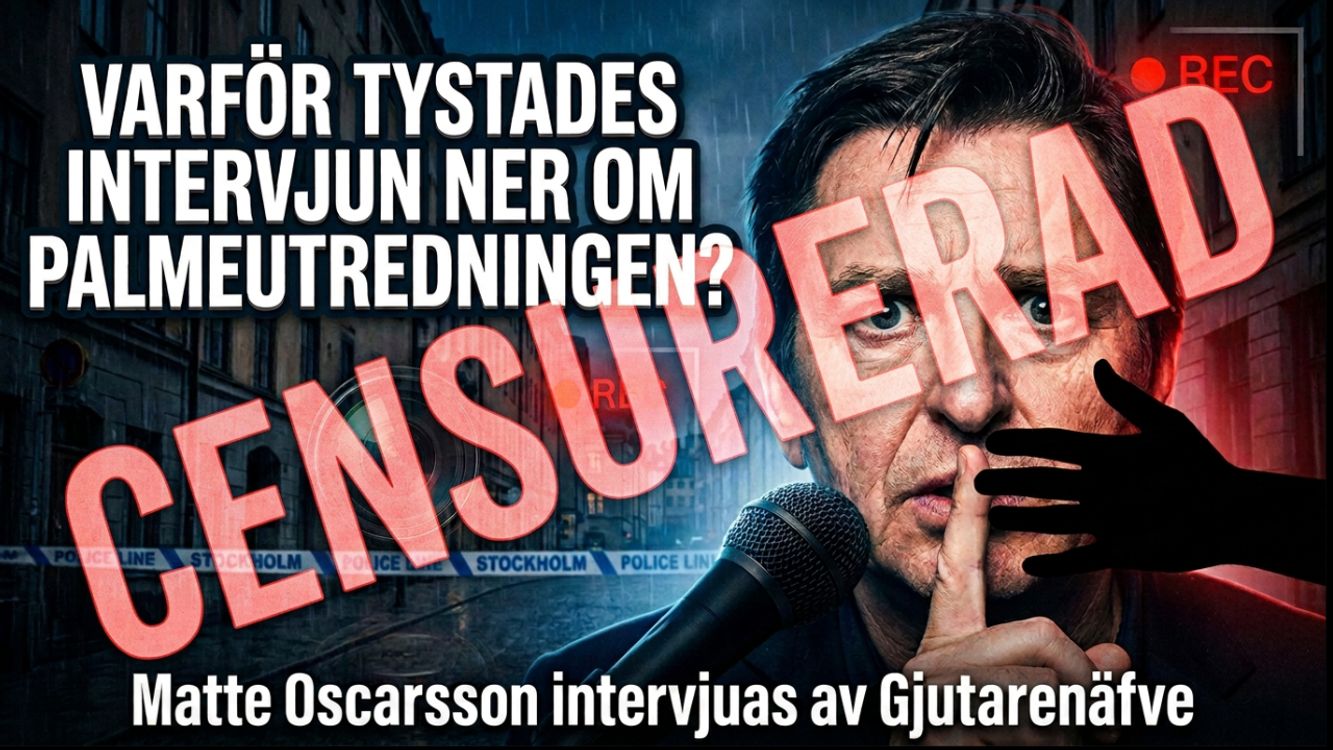 cover art for 662 - CENSURERAD. VARFÖR TYSTADES INTERVJUN NER OM PALMEUTREDNINGEN?