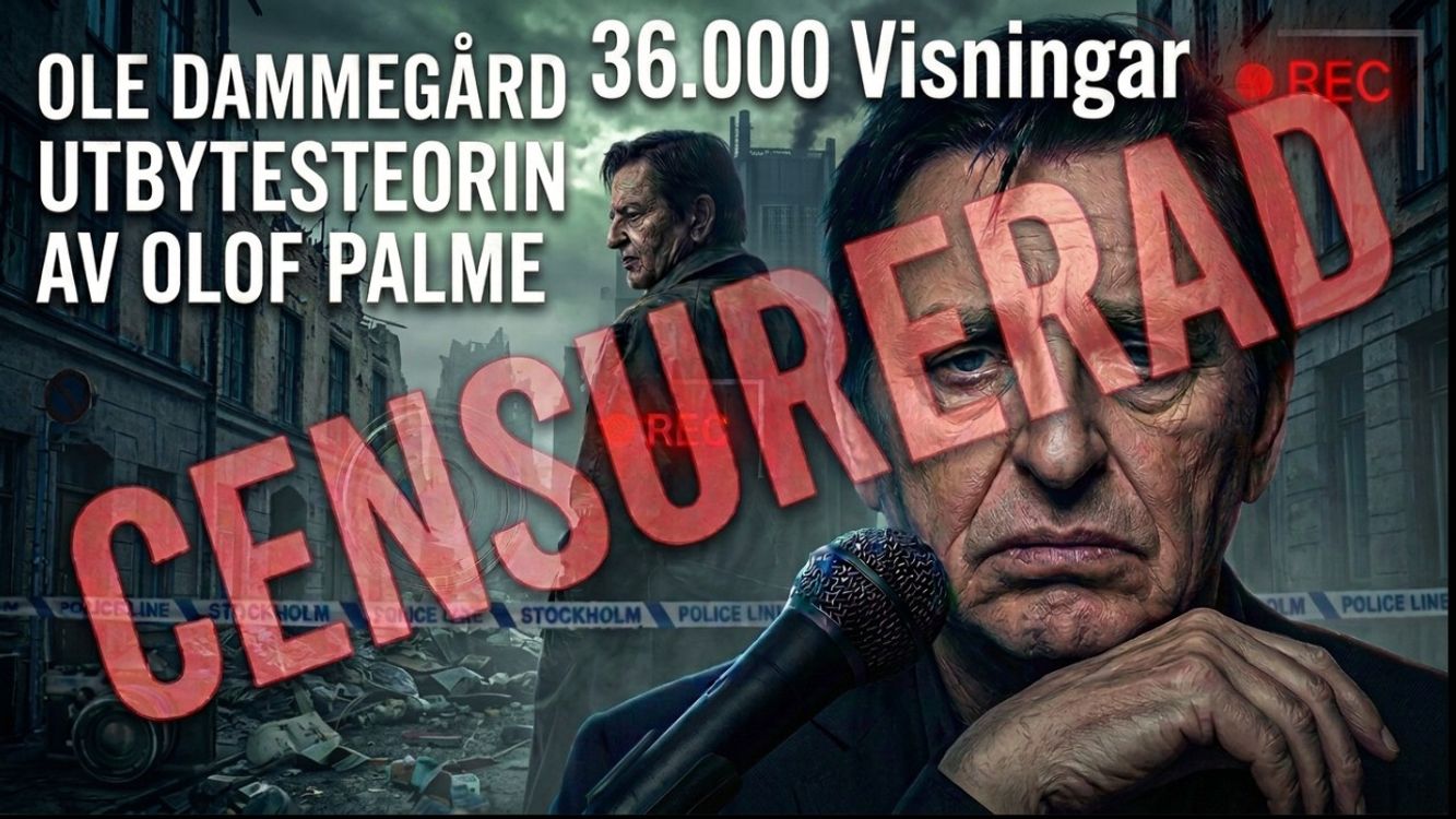 cover art for 663 - Palmeutredningen: Är Ole Dammegård det största hotet?   CENSURERAD version!!!