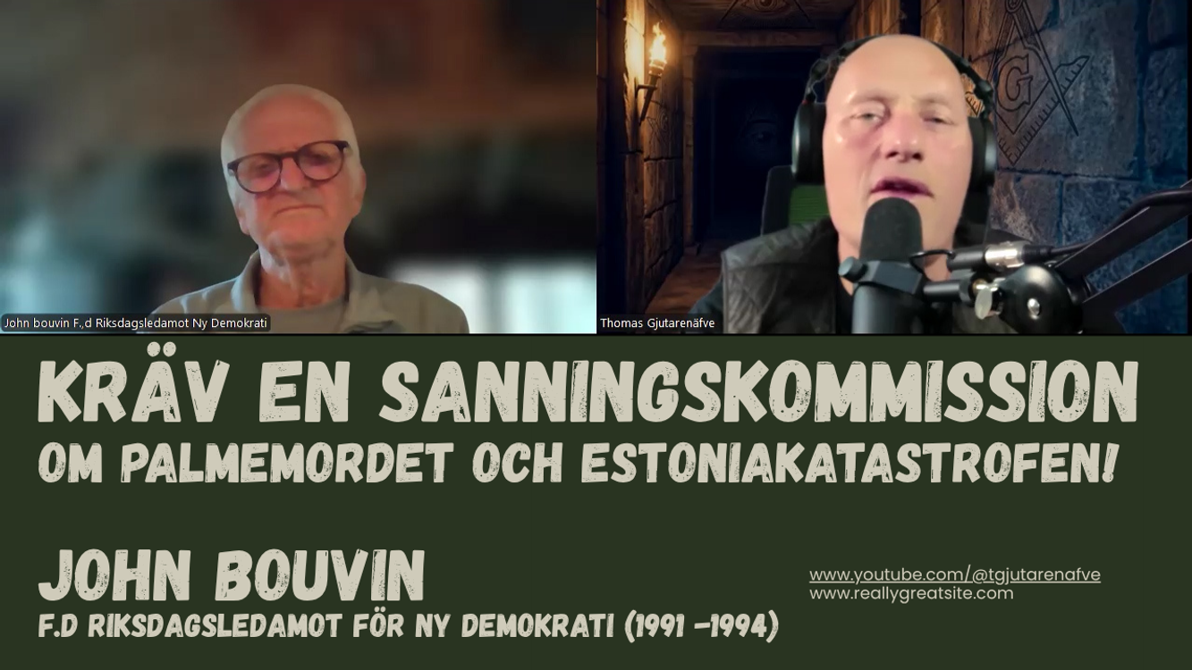 cover art for 678 - Kräv en Sanningskommission om Palmemordet och Estoniakatastrofen!