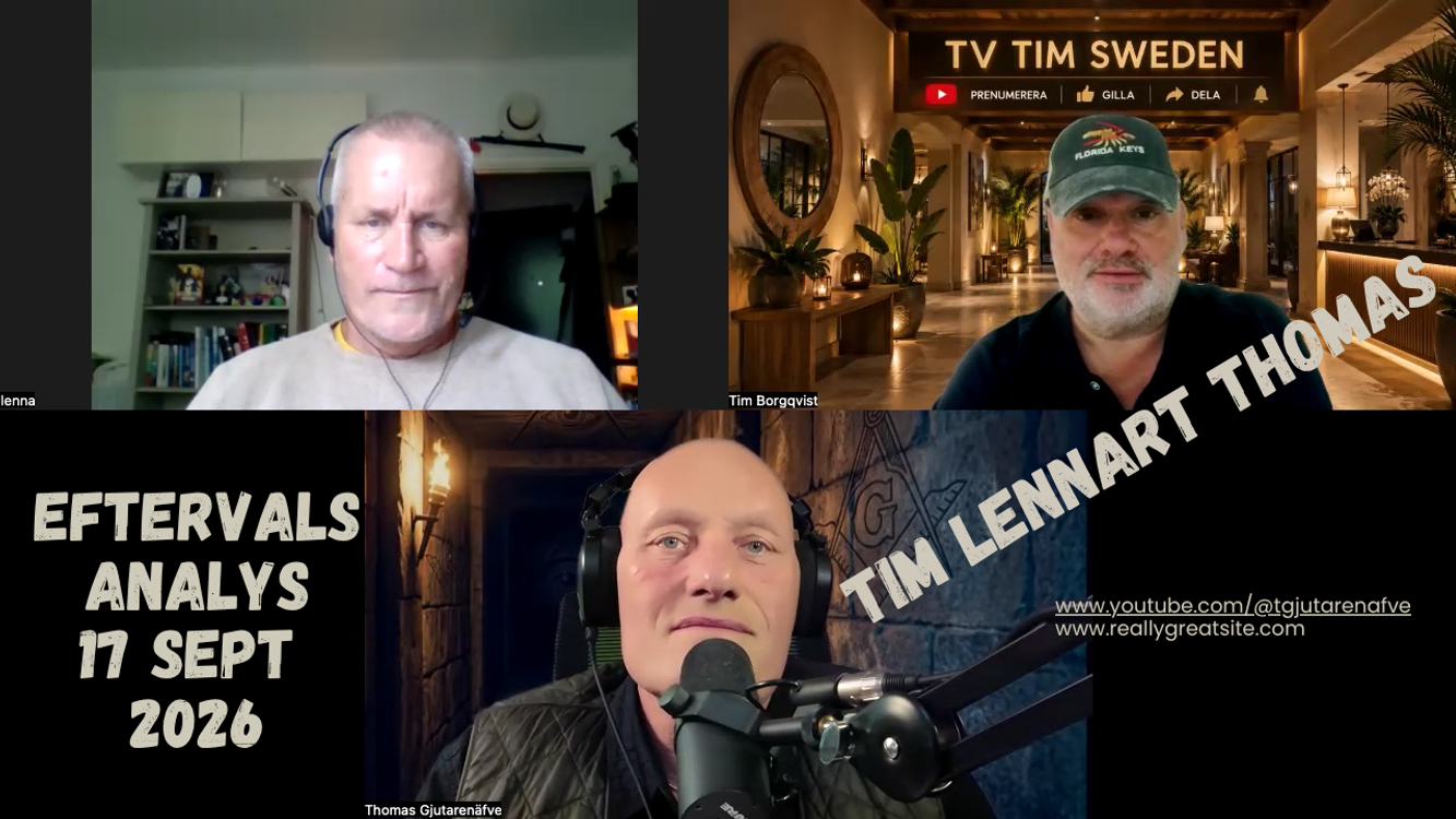 cover art for 682 Eftervalsanalys med TV Tim Sweden, Lennart Matikainen och Thomas Gjutarenäfve