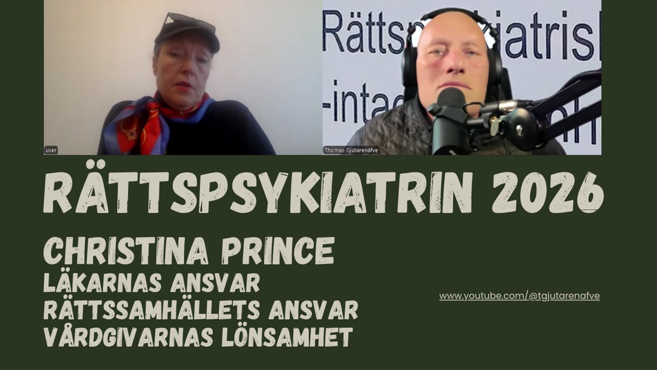 cover art for 687 - Vad får man inte prata om inom Rättspsykiatrin?