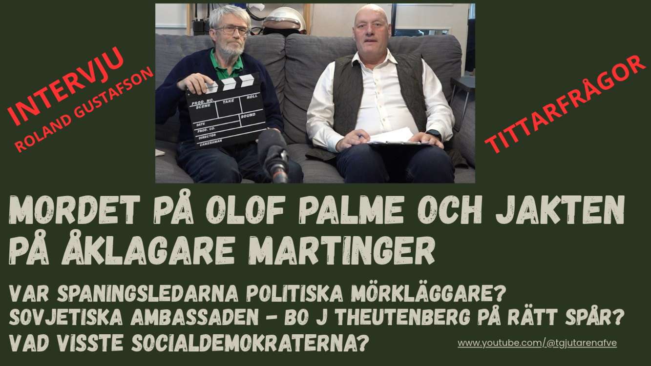 cover art for 697 Nya spår i Palmemordet – Roland Gustafson talar ut!