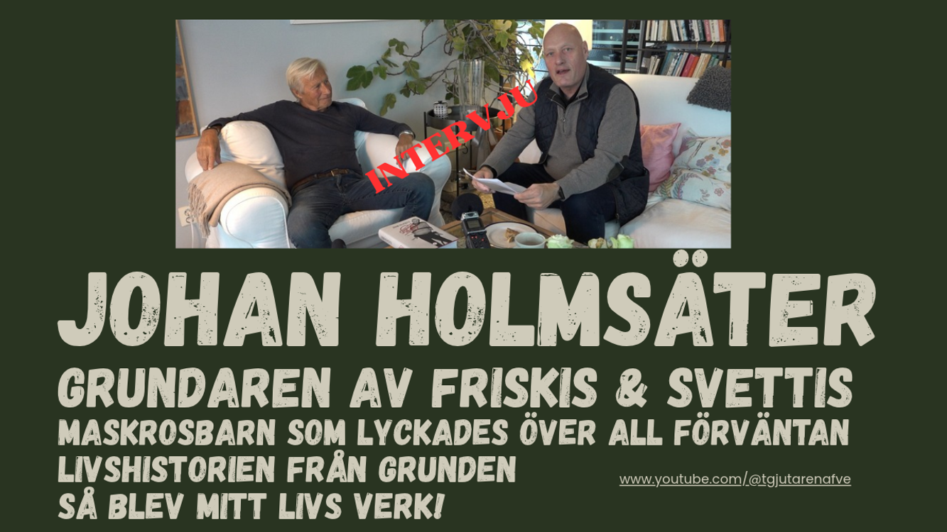 cover art for 704  Johan Holmsäter – Mannen bakom Friskis & Svettis (Unik intervju)