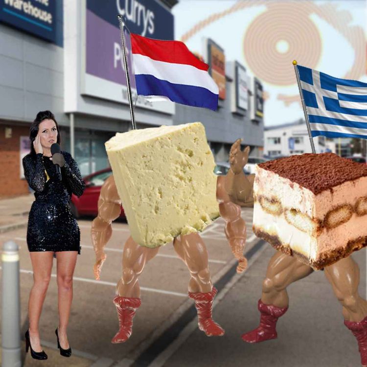 cover art for Episode 82: “Moussaka with Edward” 