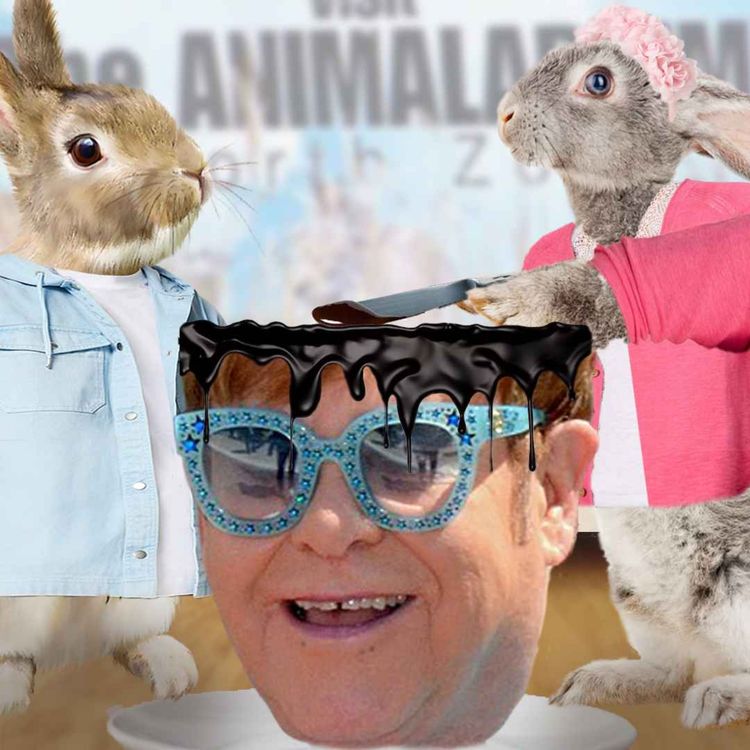 cover art for Episode 108: “The spirit of rock’n’roll as embodied by this rabbit” 