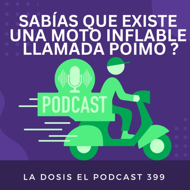 cover art for Sabías que existe una moto inflable llamada POIMO ?