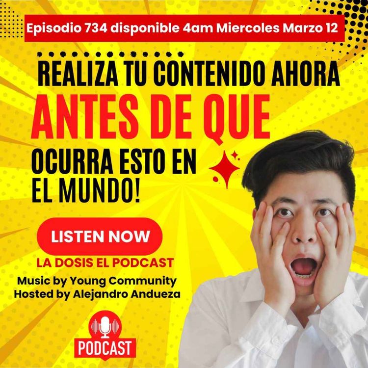 cover art for Realiza tu contenido ahora antes de que ocurra esto en el mundo!