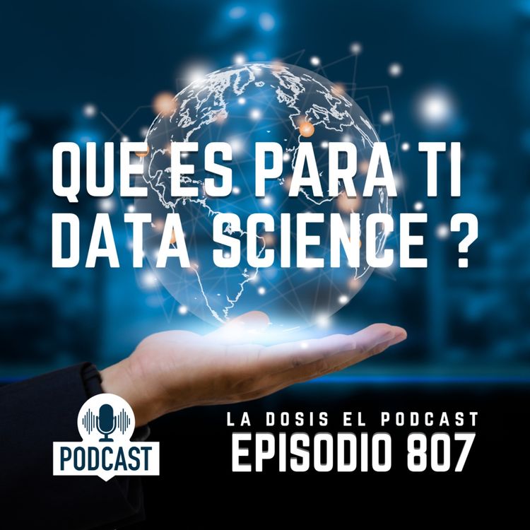 cover art for Que es para ti Data Science ?